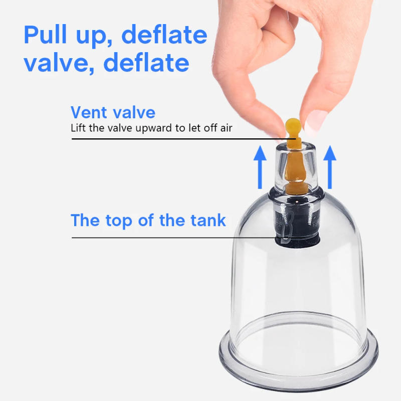 Description Picture 5 of itemElectric Cupping Set Massage Body Cups Anti Cellulite Vacuum Suction Cup Physiotherapy Massager Jars Ventosas Masaje For Body