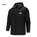 2024 New High Quality Lightweight Men's Jacket Hooded Waterproof Windproof Zipper Outdoor Fashion Casual Men's Sports Jacket