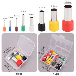 40PCS / 8PCS Mini Clay Cut Mold Cutters Clay Tools Round Shape Stamper Molds Polymer Pottery Tools Kit Round Metal Cutting Dies