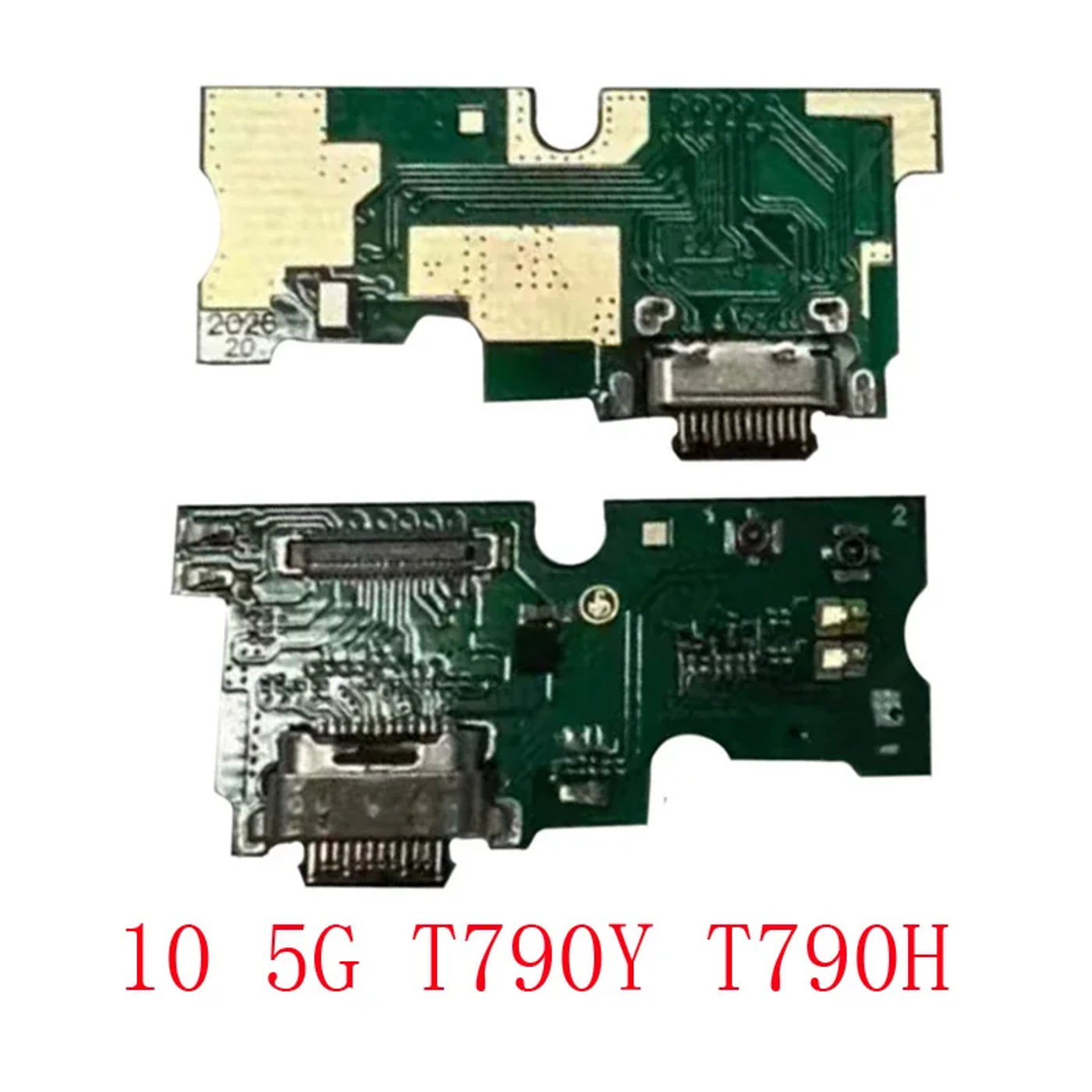 Description Picture 3 of item1Pcs USB Charging Port Charging Connector Dock Plug Board Flex Cable For TCL 10 5G UW T790 T790S Plex T780 T780H T790Y T790H