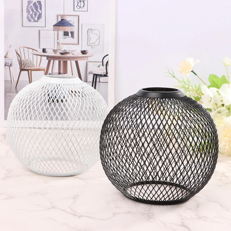 Description Picture 5 of itemHollow Out Metal Pendant Lamp Shade Cover Chandelier for Living Room Home Decoration