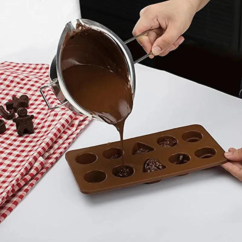 Description Picture 4 of itemNon-stick Long Handle Wax Melting Pot Stainless Steel Pot DIY Scented Candle Soap Chocolate Butter Handmade Soap Tool