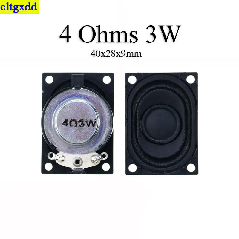 Description Picture 2 of item1PCS LCD/TV speaker speaker 3W 4R 4028 2840 speaker 4 ohm 3W 4R 3W 40*28*9MM
