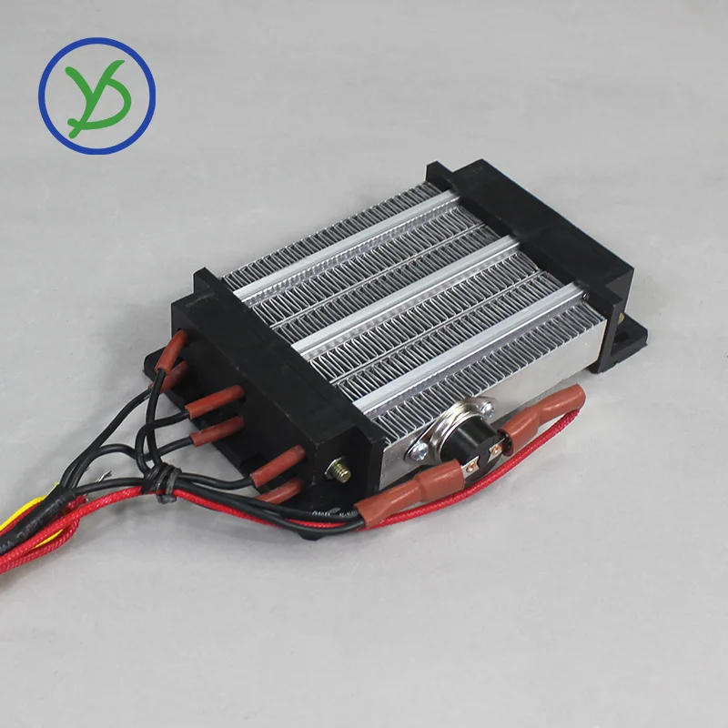 Description Picture 6 of item220V AC DC Insulated Thermostatic PTC heater ceramic air heater 600W Insulated heating element 124*76mm