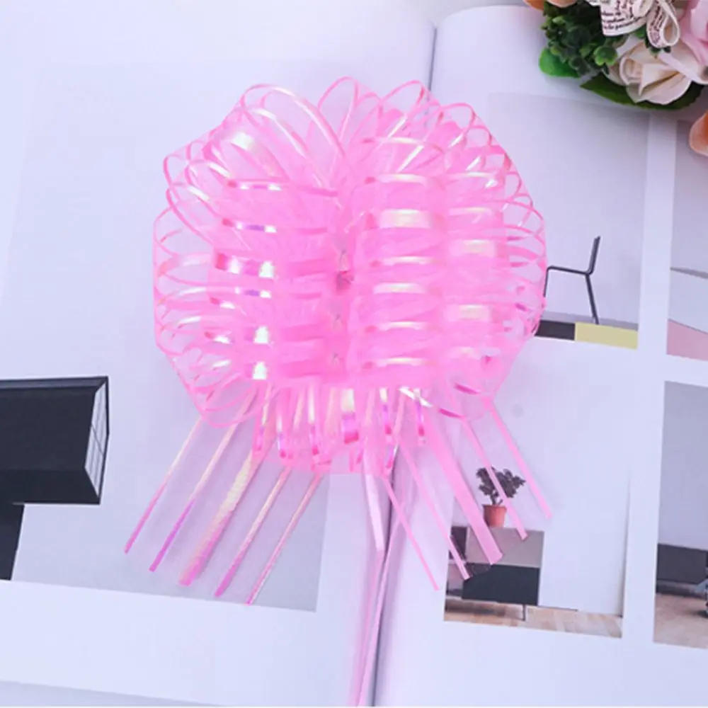 Description Picture 5 of item5pcs DIY Large Pull Bow Ribbons Wedding Car Decoration Christmas Gifts Deoartion Birthday Packing Wrap Bowknot Festival Decor