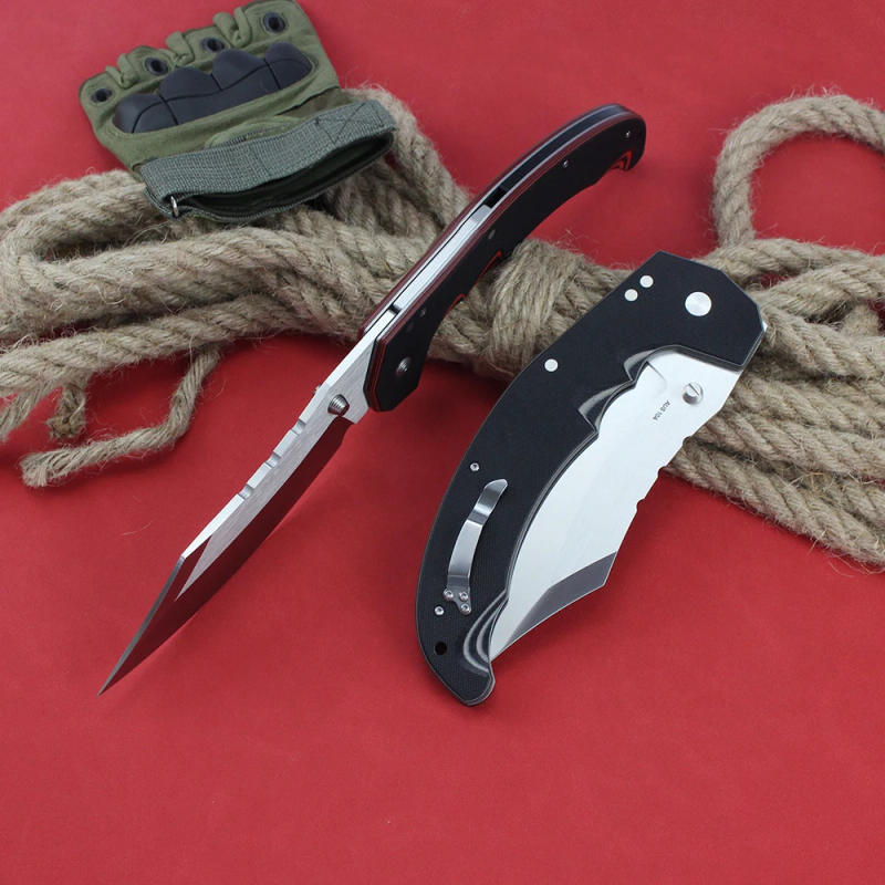 Description Picture 6 of itemCold New Outdoor Folding Knife 2024 MAYHEM AUS10A Steel Blade Military Tactical Survival Hunting Large Knives EDC Multi Tools