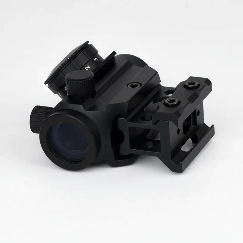 Description Picture 6 of itemRed Dot Optics Sight Tactical Reflex Scope RED Dot Viewfinder Focus Lens Precision Shooting for 20mm Rail Hunting Riflescope