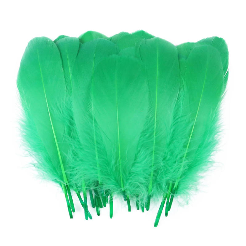 Description Picture 6 of item50pcs/lot 10-15cm Goose Feathers Colorful Swan Nagoire Plume for DIY Crafts Jewelry Making Decor Plumas Wedding Party Decoration
