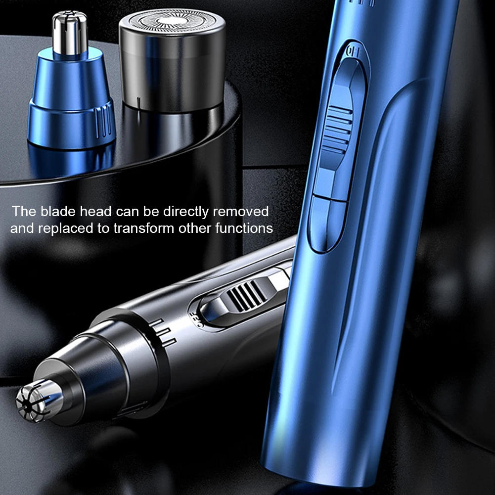 Description Picture 5 of itemElectric Nose Hair Clipper Shaver Portable USB Rechargeable Nose Ear Trimmer Waterproof Durable Beard Trimmer Face Care for Men