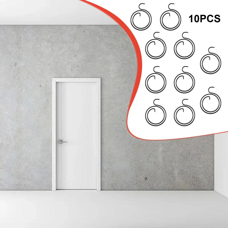 Description Picture 2 of item10pcs Door Knob Handle Lever Latch Replacement Spring Internal Coil Repair Spindle Lock Torsion Spring Flat Section Wire