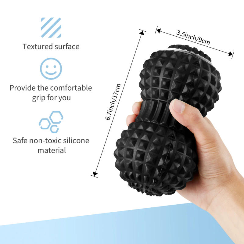 Description Picture 3 of itemElectric Massage Peanut Ball 4-Speed Vibrating USB Rechargeable Sport Yoga Foam Roller Muscle Relaxation Small Fitness Equipment