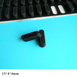 72Pcs Silicone Rubber Feet Pads 13x4x4MM Furniture Self-Adhesive Bumpers Pads Door Cabinet Stopper Shock Absorber Anti-Slip