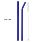 2Pcs Deep Blue
