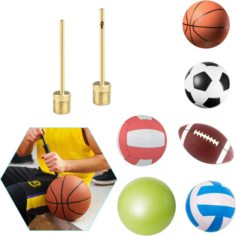 Description Picture 5 of itemSmooth Application Convenient Durable High-Quality Set of 25 Stainless Steel Ball Needles for Easy Inflating Football Basketball