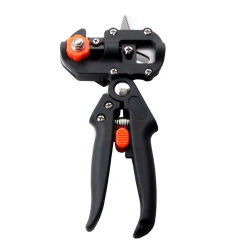 Professional Grafting Tools Pruner Kit Garden Fruit Tree Grafting Shears 2 in 1 Gardening Scissors Shear Cutting Hand Tools Set