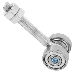 C30 Sliding Door Hanging Wheel Trolley Assembly for Taller Struts Channel Hardware Replacement Roller Window Walker