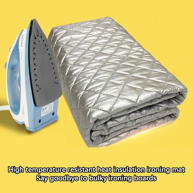 Description Picture 3 of itemTable Top Ironing Mat Laundry Pad Portable Travel Clothes Protector Board Press Heat Blanket Iron Board Alternative Cover
