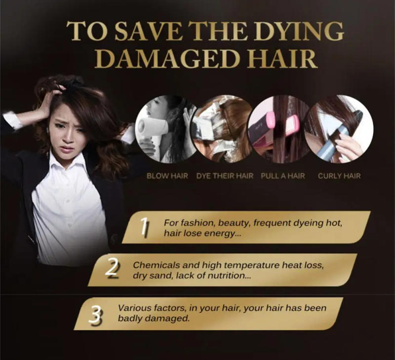 Description Picture 3 of itemMoroccan Ginseng Hair Growth Oil Quick Repair Hair Root Prevention Hair Loss Product Repair Curly Scalp Care