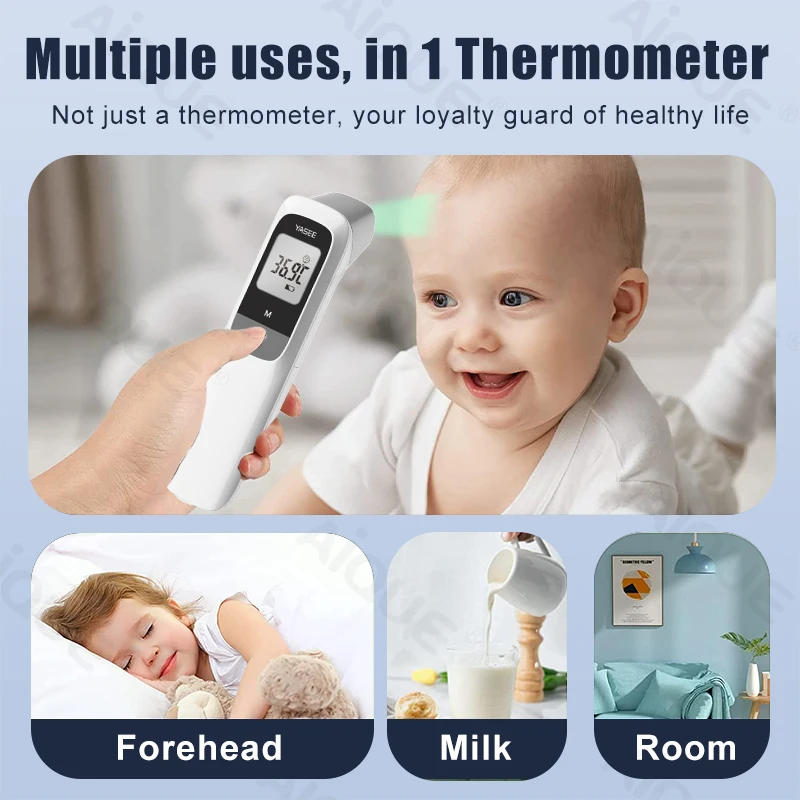 Description Picture 5 of itemYASEE Fast Fever Clinical Termometrs Digital Children Medical Household Non-contact Frontal Thermometer Febril  For Body At Home