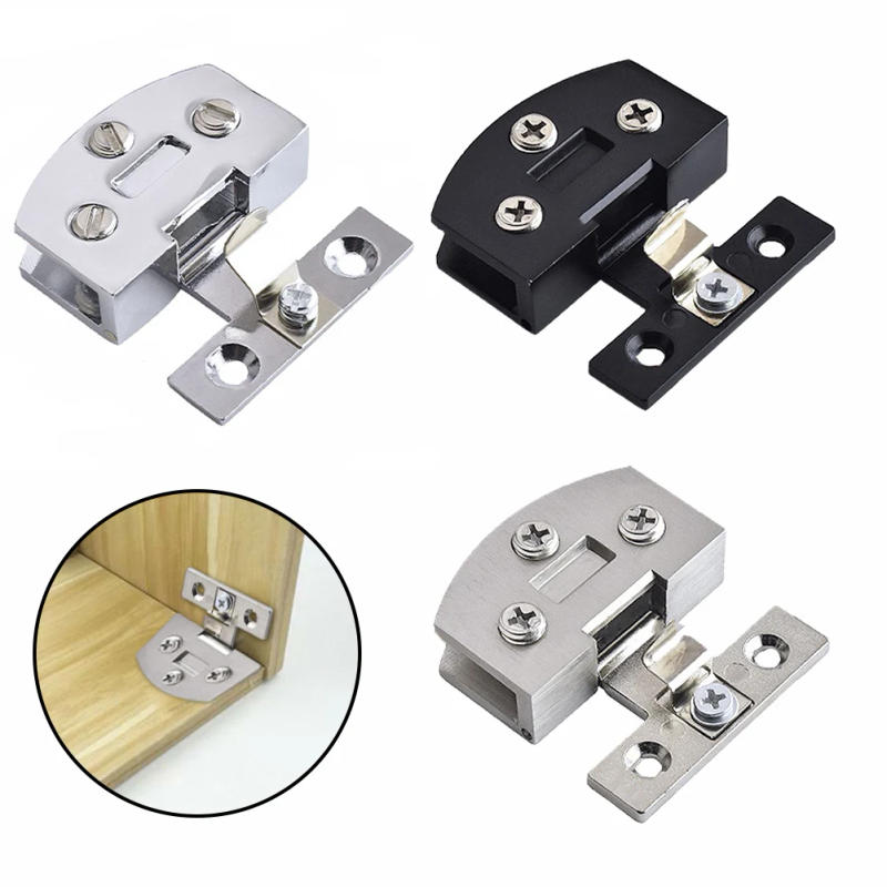 Description Picture 2 of item1PC Bathroom Shower Glass Door Hinges Cabinet Cupboard Hardware Clamp Furniture Hardware Accessories