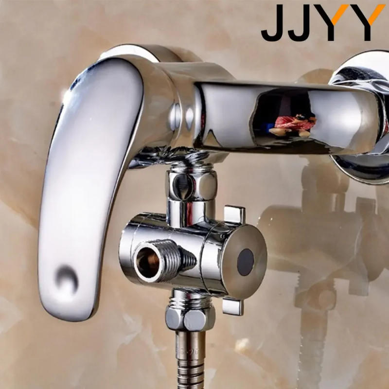 Description Picture 2 of itemMulti Function Three Way Shower Head Shunt Valve G1 2 Three Function Switch Connector Bathroom Shower Faucet Accessories