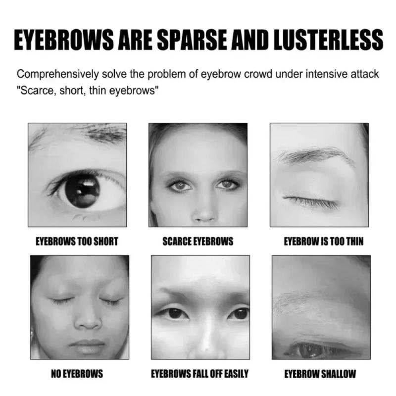 Description Picture 6 of itemEyebrow Growth Serum Eyelash Hair Growth Anti Hairs Loss Product Prevent Baldness Fuller Thicker Lengthening Eyebrow Makeup 30ml