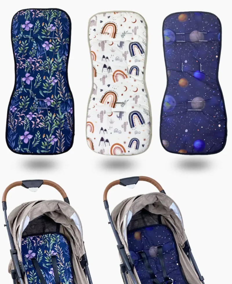 Description Picture 2 of itemBaby Stroller Seat Cushion Kids Pushchair Car Cart High Chair Seat Trolley Soft Mattress Baby Stroller Cushion Accessories