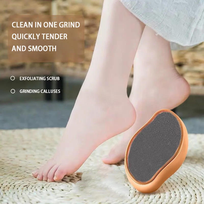 Description Picture 2 of itemHands and Feet Portable Sanding Stone Callus Remover Foot Care Tool Exfoliating Artifact Glass Foot File Pedicure Tool 1