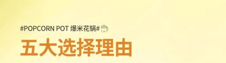 Description Picture 3 of item220V Bamus Automatic Popcorn Maker Small Home Use Kids Birthday Gift Corn Popper Machine C