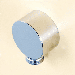 4X Wall Supply Elbow,Brass Round Wall Mount Shower Hose Connector Accessories G1/2Inch Water Outlet For Shower-Black-Tvdae