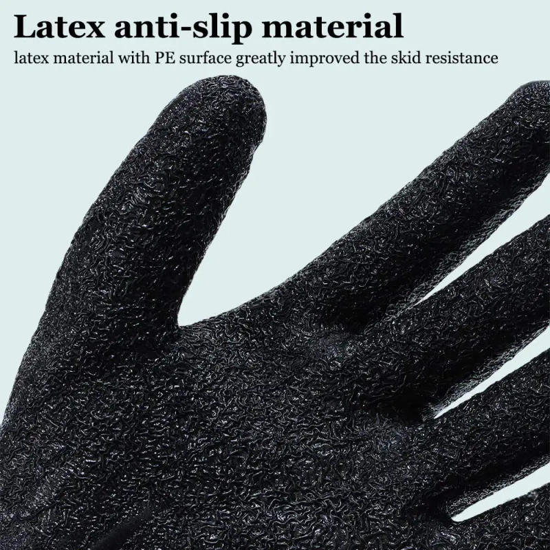Description Picture 3 of item1pc Left Or Right Professional Catch Fish Latex Hunting Gloves Fishing Glove Antiskid Protect Hand Puncture Scrapes Fisherman