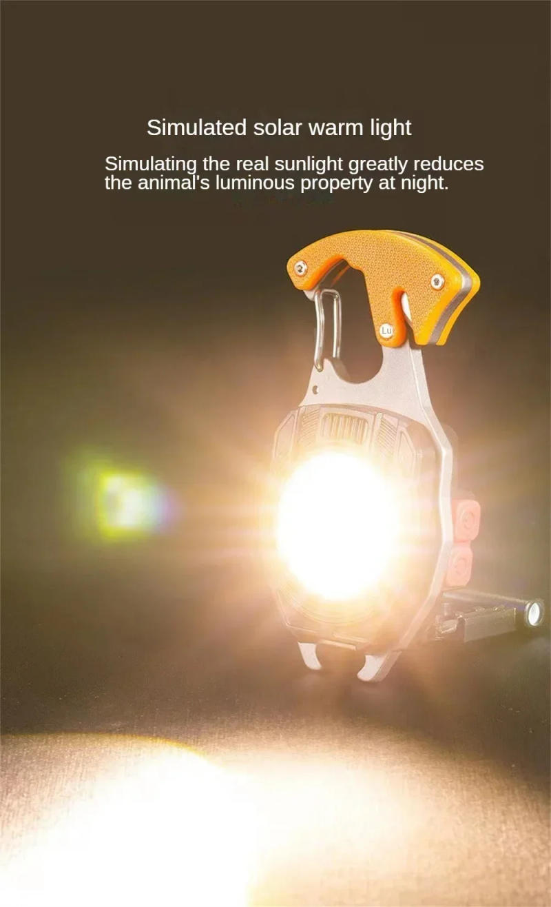 Description Picture 4 of itemMini COB Keychain Flashlight Rechargeable LED Work Light Outdoor Portable Lanterns Multifunctional Waterproof Camping Lamp