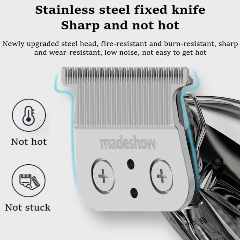 Description Picture 2 of itemMadeshow M6 M11 Professional Hair Clipper Blade Standard Set for M6 M11 Hair Cutting Machine Replaceable Cutter Head