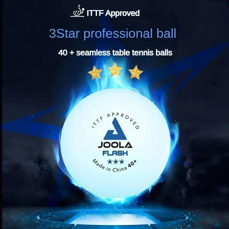Description Picture 6 of itemOriginal JOOLA Ping Pong Balls 3 Star ABS New Material 40+ Table Tennis Balls Professional Match Ball without Seam ITTF Approved