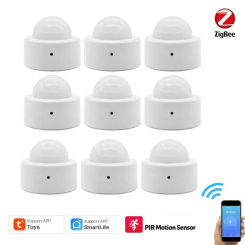 Zigbee3.0 Tuya Smart Body Movement Detector Mini PIR Motion Sensor Wireless Human Body Sensor Works With Tuya Zigbee Gateway