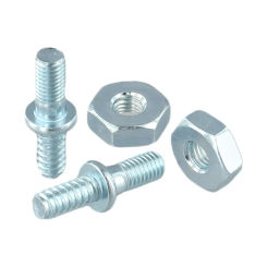 2 Set Bar Studs And Nuts Set For STIHL MS170 MS180 MS210 MS230 MS250 Chainsaw Accessories Garden Lawn Mowers Power Tool Parts