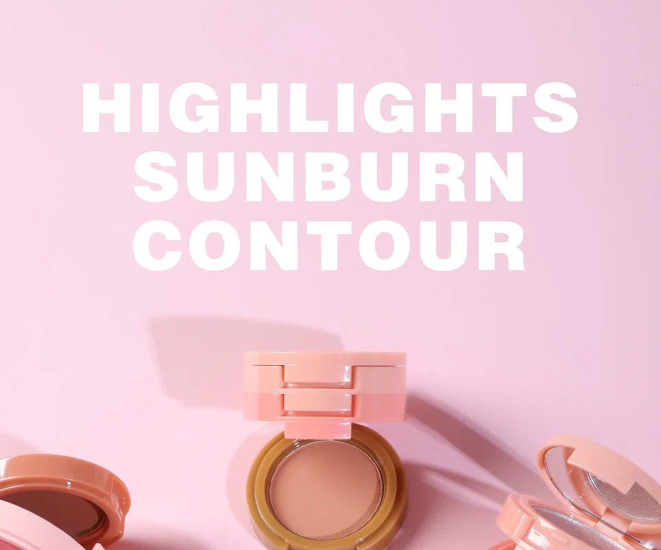 Description Picture 2 of itemNew 3 In 1 Matte Highlighter Contouring Blush Palette Pearly Shiny Eyeshadow Multifunctional Face Makeup Palette Female Cosmetic