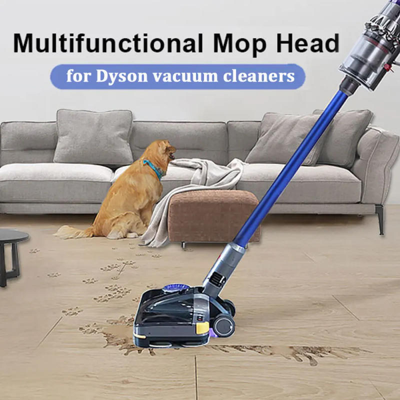 Description Picture 3 of itemElectric Mop Head For Dyson V8 V10 V11 V15 V12slim Cordless Vacuum Cleaner Accessories,W/ UV LED Lights Floor Cleaning Tool