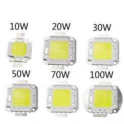 10/20/30/50/70/100W DC 12V 36V COB module LED Chip Diodes Lamp Bulb for outdoor focus Spotlight Garden Integrated Light Beads