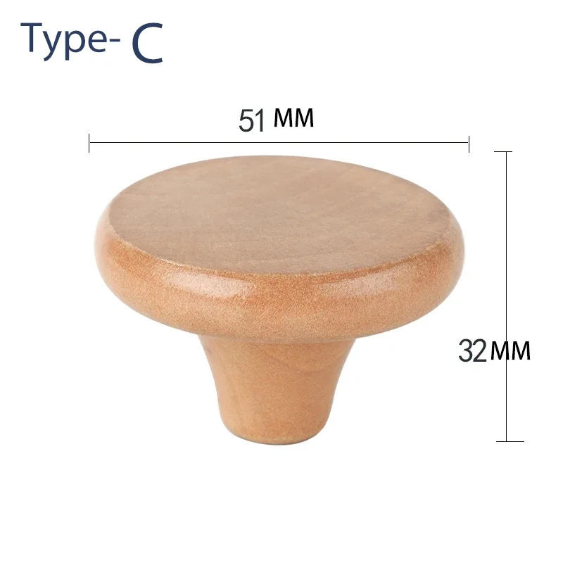 Description Picture 4 of item1Pcs Universal type Pan Cover Handle Single hole Lid Wood Handle Kitchen Utensils Soup Pot Lid Accessory Cookware Parts Knobs