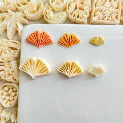 3 Sizes Ginkgo Leaf Clay Cutting Molds With High precision & Detail For DIY Earrings Jewelry Decoration Making Hand Tools