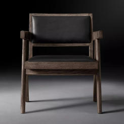 Light Luxury Solid Wood Soft-covered Dining Chair Home Hotel Large Apartment Restaurant Bedroom