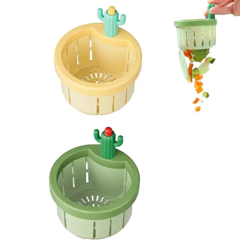 Description Picture 2 of itemAnti-clogging Cactus Kitchen Sink Drain Strainer Leakage-proof Food Waste Catcher Plug Filter Basket Easy Cleaning