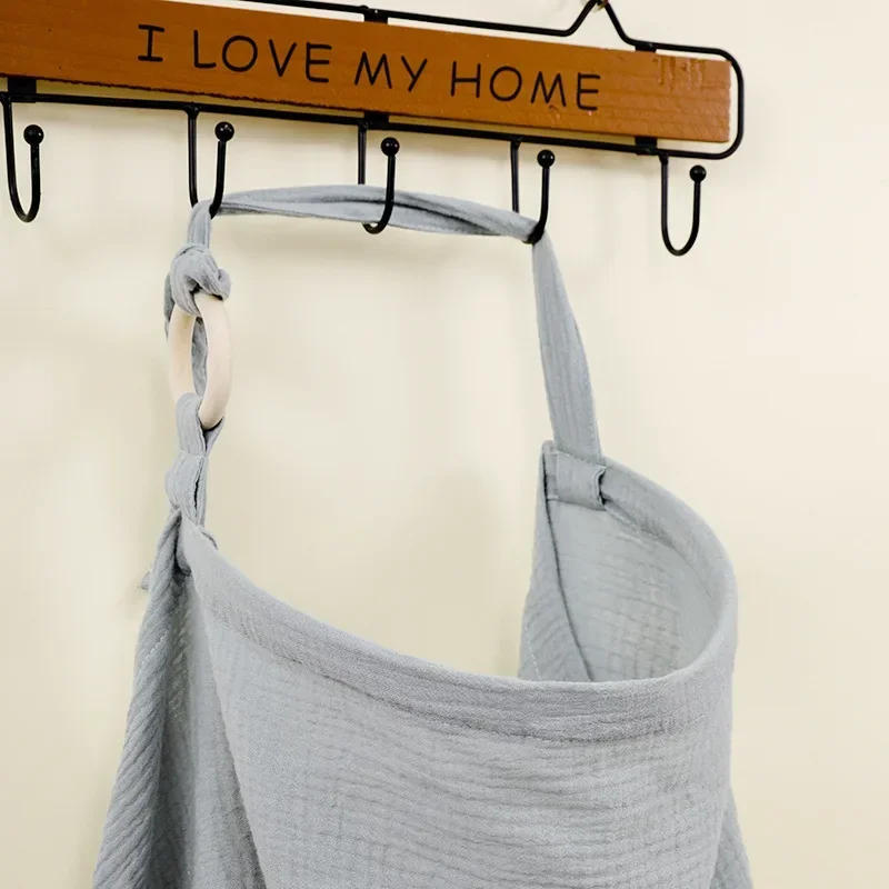 Description Picture 4 of itemMother Outing Breastfeeding Adjustable Privacy Breastfeeding Cover Cotton Baby Feeding Nursing Covers Apron Stroller Blanket