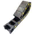 JFLO 45 Series 1 Meter Drag Chain Wire Carrier Cable Semi-enclosed Open Both Sides Nylon Towline Transmission Hot Sales