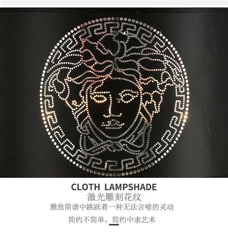 Description Picture 3 of itemPost-Modern American Style Desk Lamp Living Room Bedroom Bedside Lamp Neoclassical Modern Study Floor Lamp