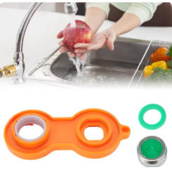 10pcs Water Saving Faucet Aerator Replaceable Filter Mixed Nozzle M24 24mm Thread Bathroom Faucet Bubbler Accessories