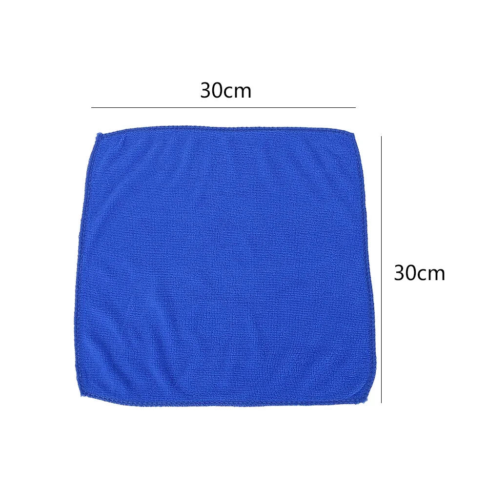 Description Picture 2 of item1-20Pcs Microfiber Towels Car Wash Drying Cloth Towel Household Cleaning Cloths Auto Detailing Polishing Cloth Home Clean Tools