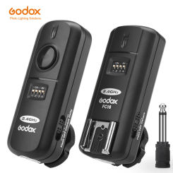 Godox FC-16 2.4GHz 16 Channels Wireless Remote Flash Studio Trigger & Receiver Shutter for Canon Nikon Camera