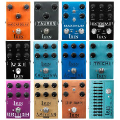 IRIN Electric Guitar Effect Pedal Extreme Band Controlltr Maxlmum Overdrive Distortion Delay Speaker Guitar Effects Pedal